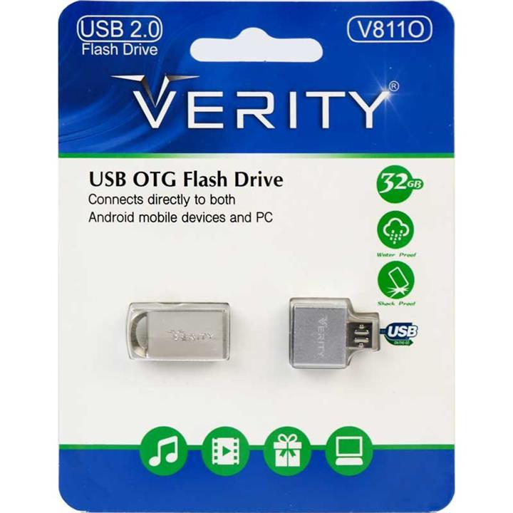 فلش ۳۲ گیگ وریتی VERITY V811O + تبدیل OTG Verity V811O 32GB Flash Memory